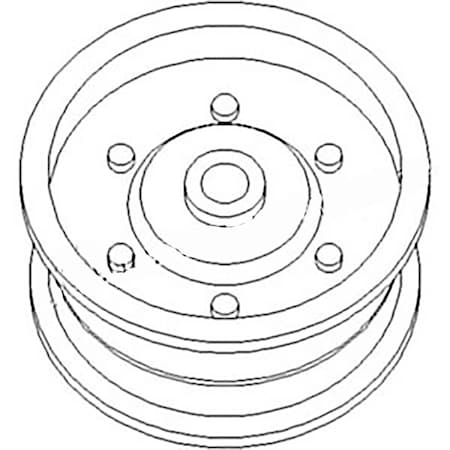 Aftermarket Idler Pulley Fits Massey Ferguson Combine 35 Super 35 410 510 725 925 3 219235M1